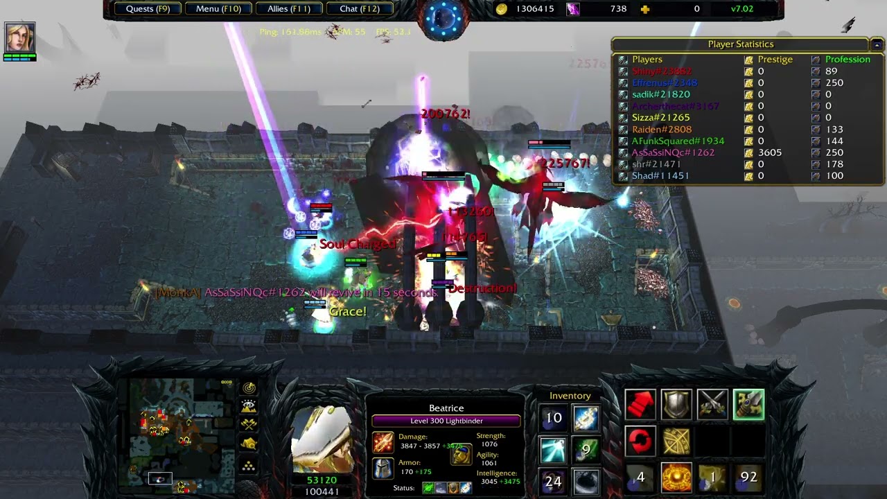 Twilight's Eve EVO Imp2 (Dragon Fortress) - Lightbinder solo heal PoV