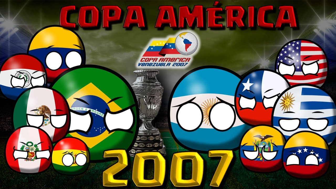 Asi fue la COPA AMERICA Venezuela 2007 | countryballs