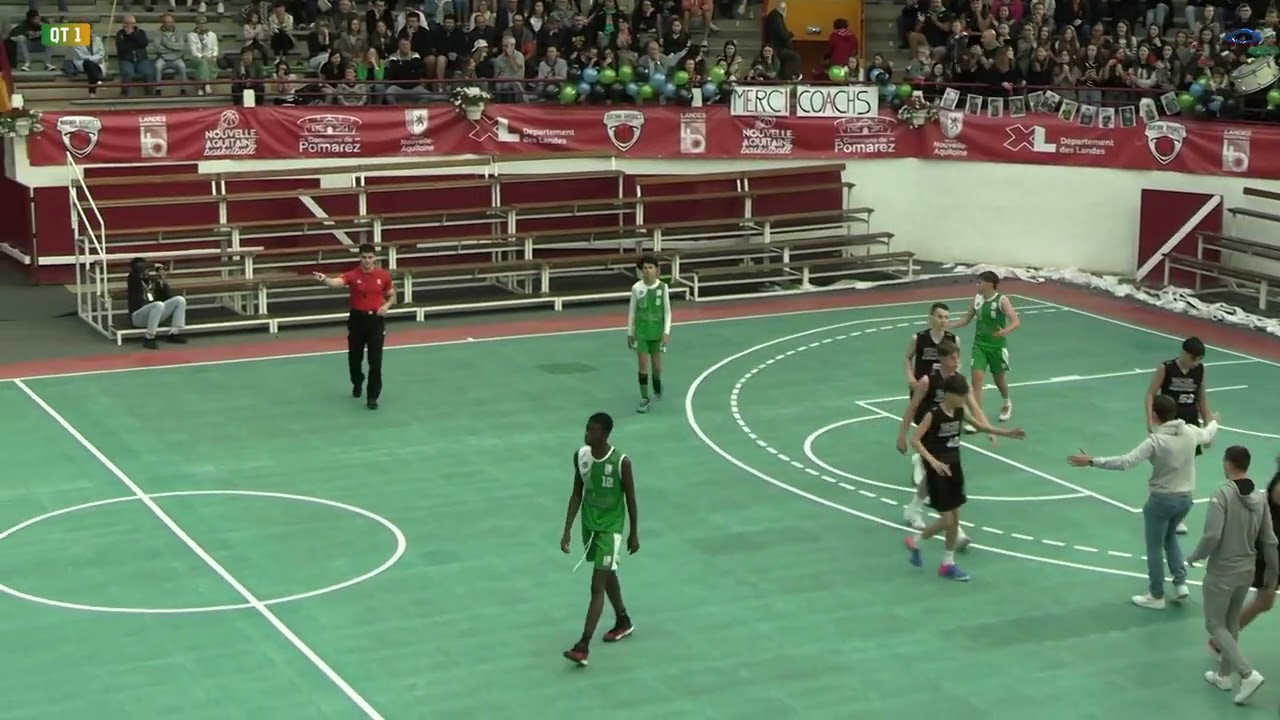 FINALE REGION U15 M  LONS BASKET vs CTC B3L