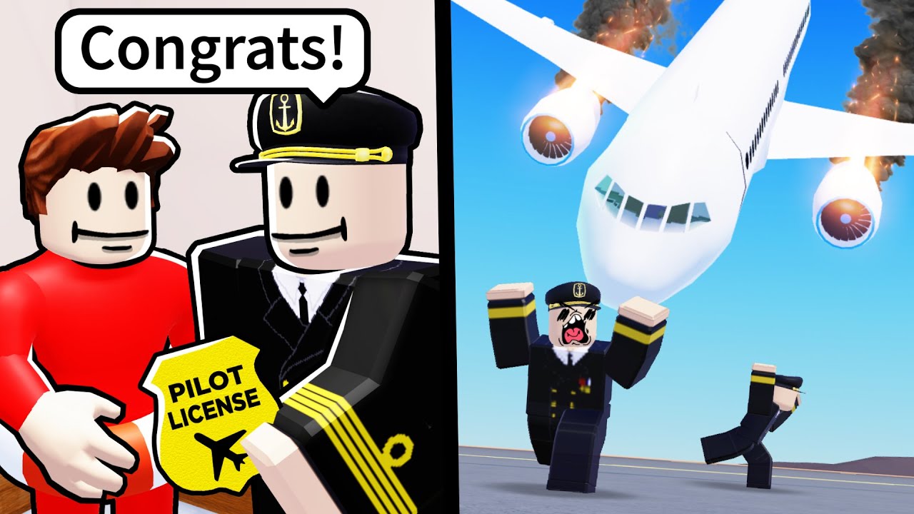 Они дали мне лицензию пилота Roblox.