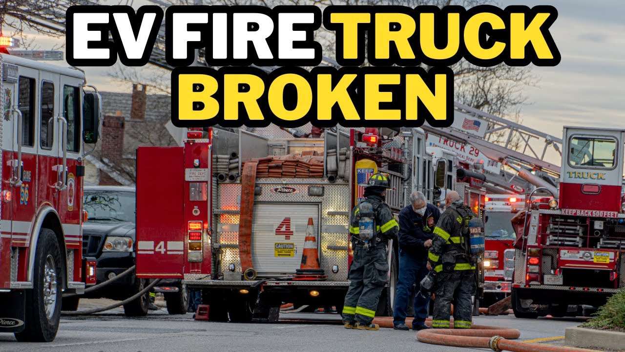 Vancouver EV Fire Truck BROKEN after ONE MONTH