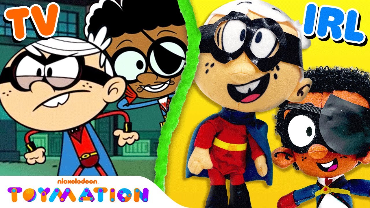 Superhero Loud House Puppets Stop Bad Guys! | Toymation