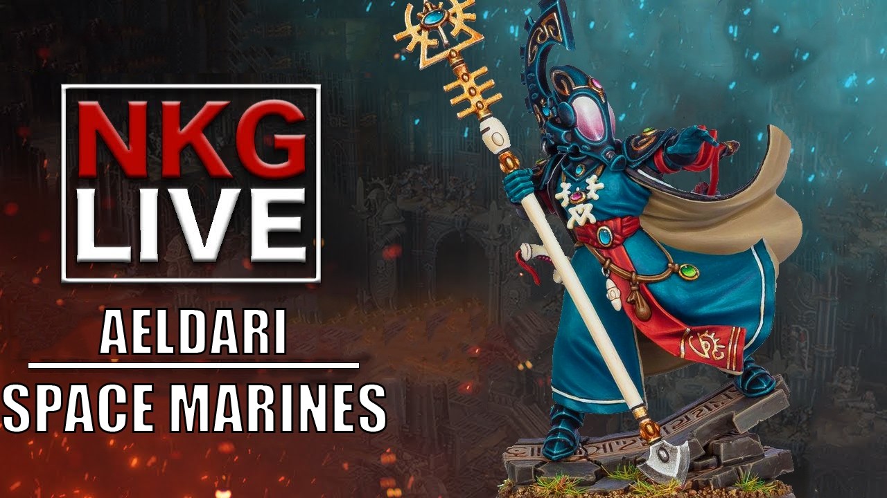 Aeldari VS Blade of Ultramar - Warhammer 40K Battle Report | NKG Live