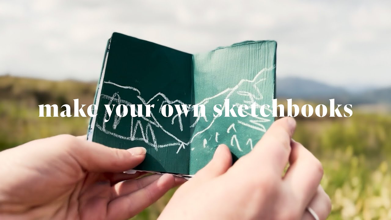How to make a Sketchbook: Plein Air & Urban Sketching