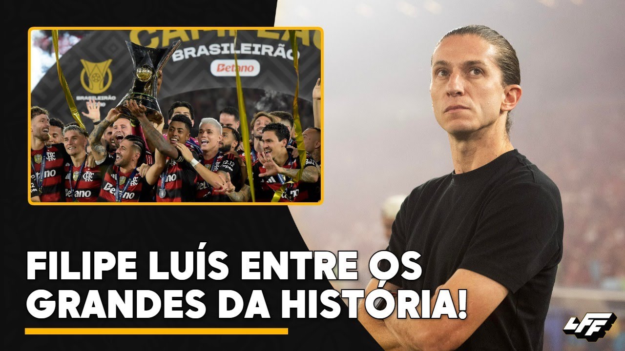 FLAMENGO CAMPEÃO BRASILEIRO E DA LIBERTADORES! FILIPE LUIS É UM TÉNICO FORA DE SÉRIE!