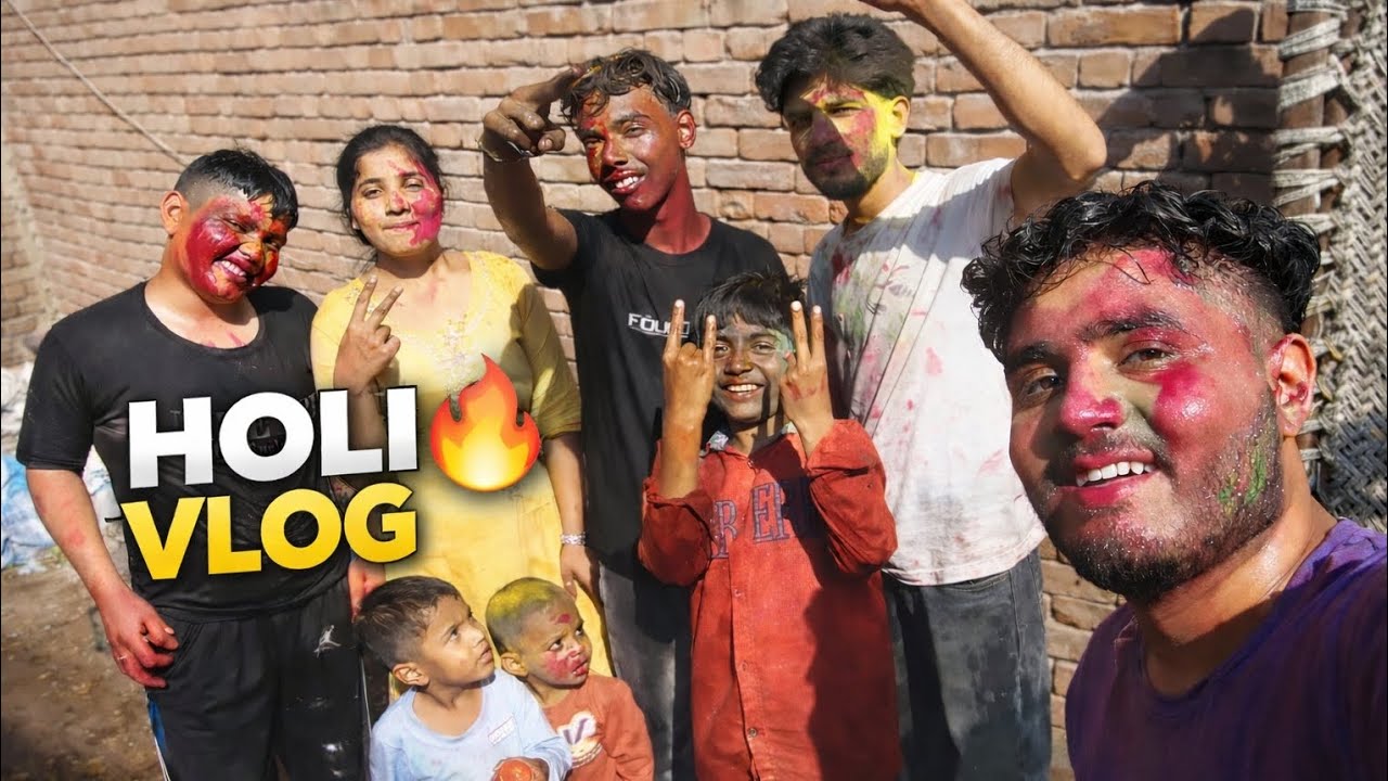 Gaon Ki Holi 2026 😜 | Full Enjoy Vlog 🔥