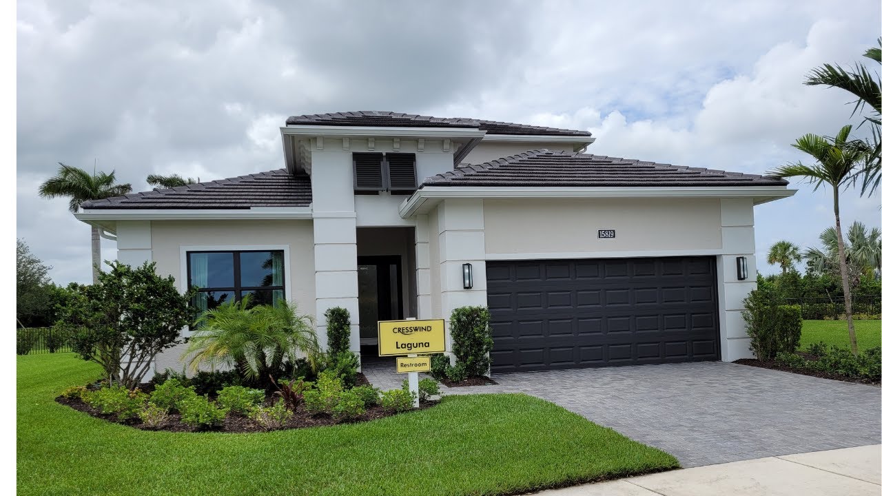 Touring This Active Adult Community In Westlake, Florida | Cresswind Palm Beach | LUGUNA Model