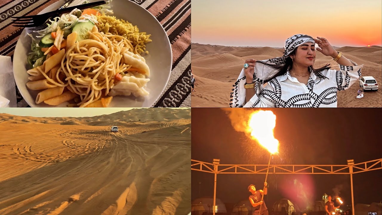 Dubai Vlog | Day 5 ✨ Desert Safari & A Magical Cultural Night 🌵✨