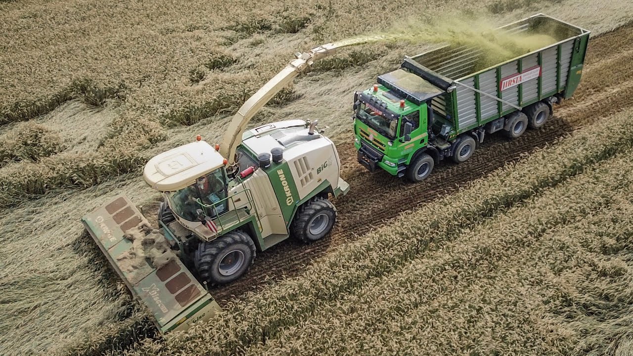 GPS 2018 - Krone BIG X700, Tatra 8x8, Case IH Magnum 340, John Deere 7230R