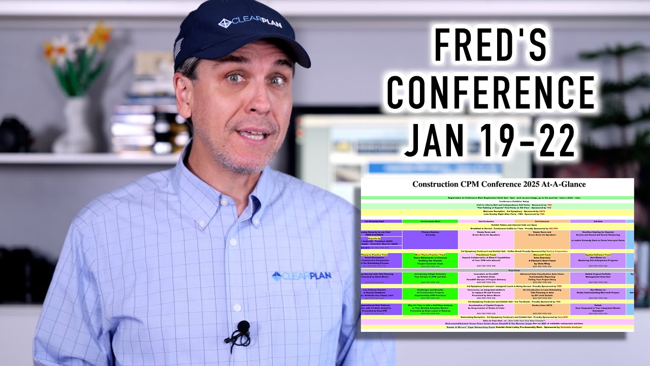 Come see us at Fred Plotnick's Construction CPM Conference - Conference Overview and More!