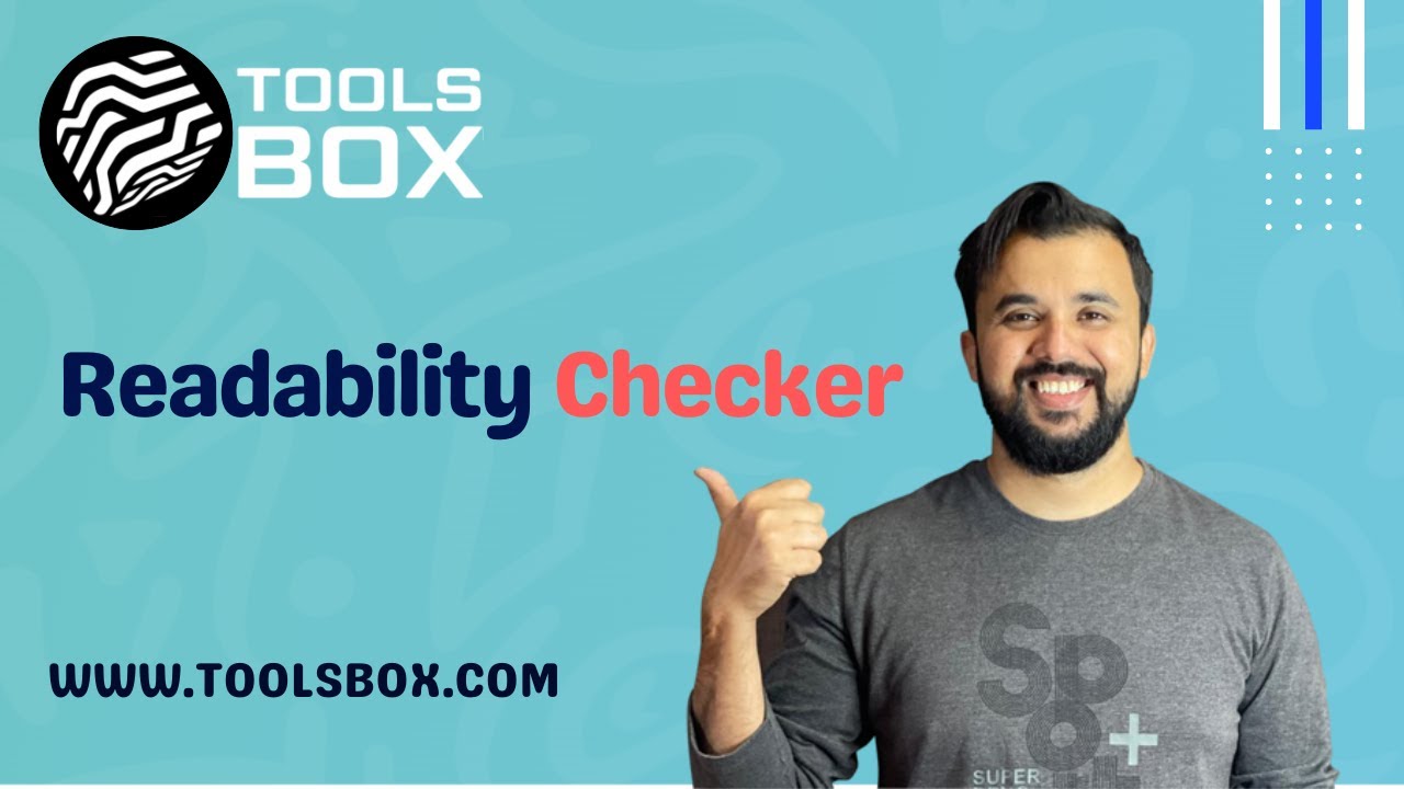 How To Use Readability Checker | WWW.TOOLSBOX.COM