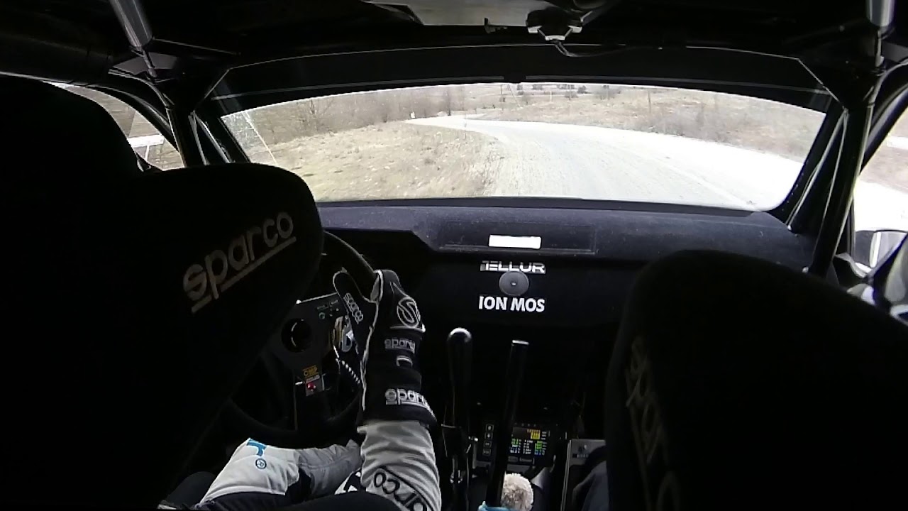 Vali Porcisteanu - Testing Fabia R5 @ Sacadate - onboard