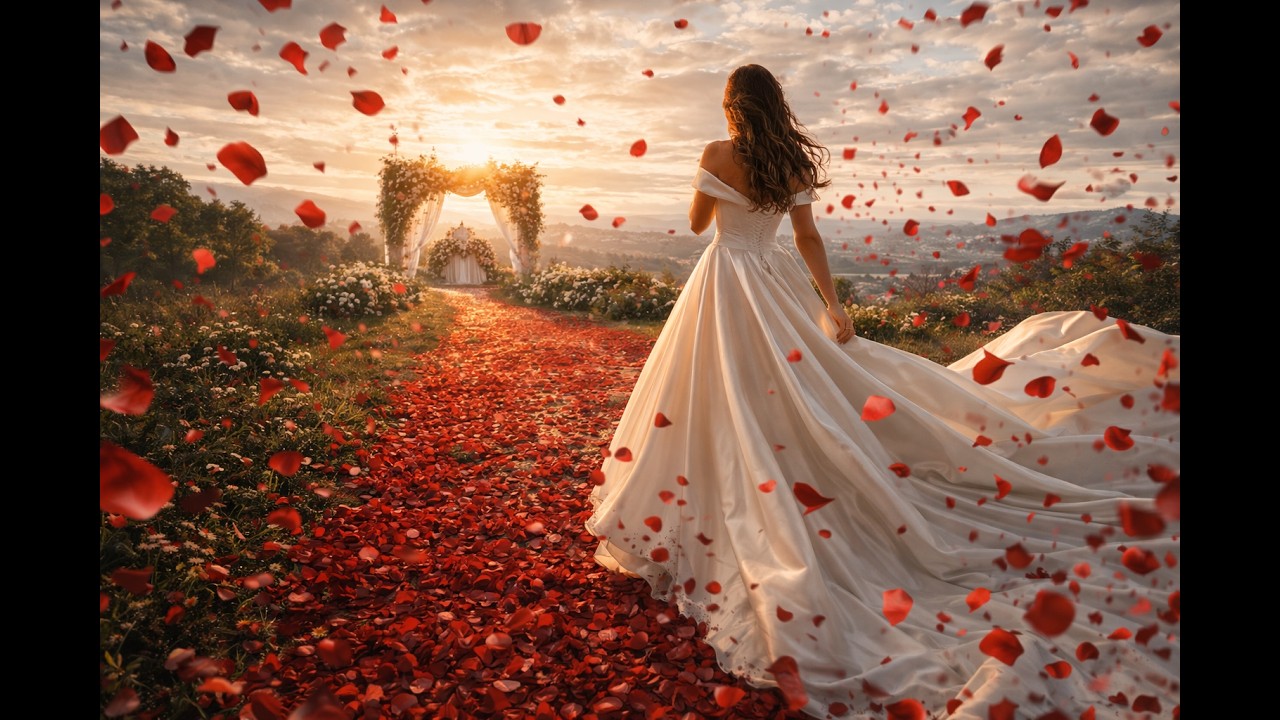 Qu'il pleuve des roses rouge pour moi