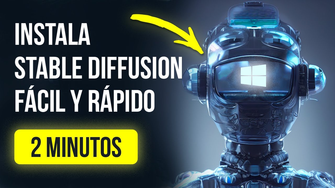 Cómo INSTALAR STABLE DIFFUSION en Windows ▶ Genera IMÁGENES con IA sin límites en tu PC