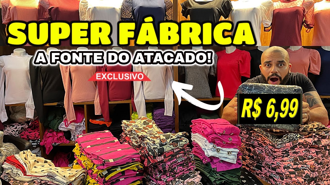 ACHEI No BRÁS - Loja PREÇO ÚNICO BARATO, REVENDA ROUPAS FEMININAS ATACADO No Brás SP HOJE