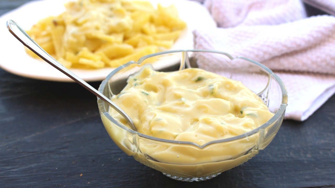 Salsa Alioli con Thermomix FÁCIL y RÁPIDA