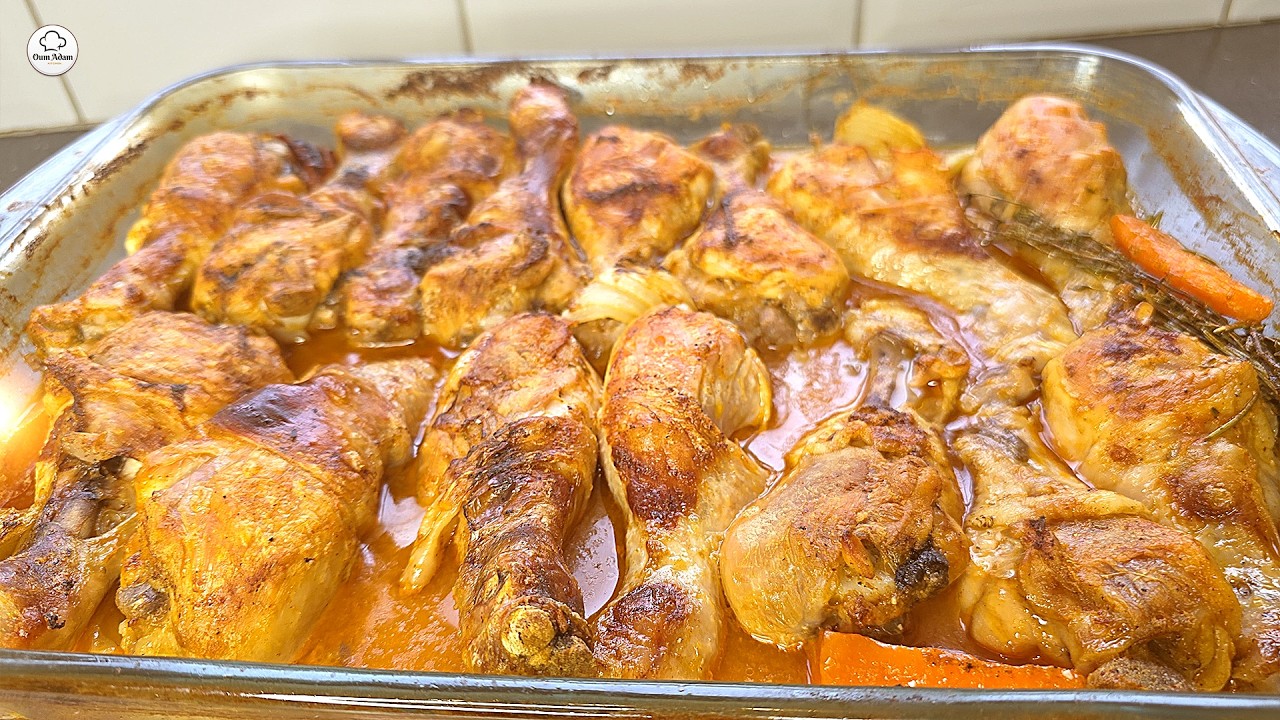 ألذ  دجاج محمّرة في الفور مع رز مفلفل وصفة ما تتفوتش 😍 ديريها لشهر رمضان الكريم
