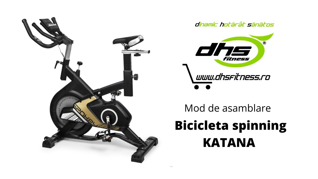 Bicicleta Spin Bike Katana | Tutorial de asamblare