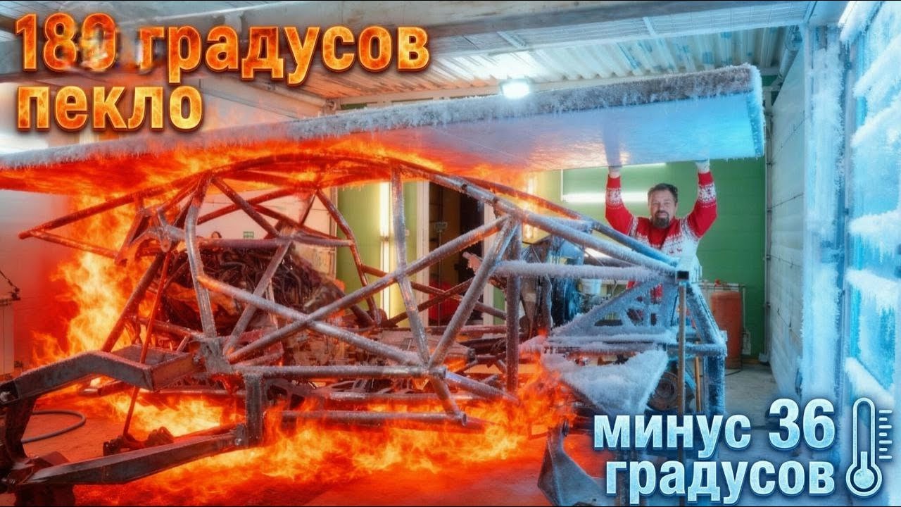 Адская ПЕЧЬ Полимеризации для пространственных рам
