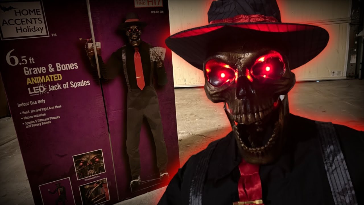 Home Depot - Jack of Spades Unboxing/Setup | Halloween 2024 Animatronic