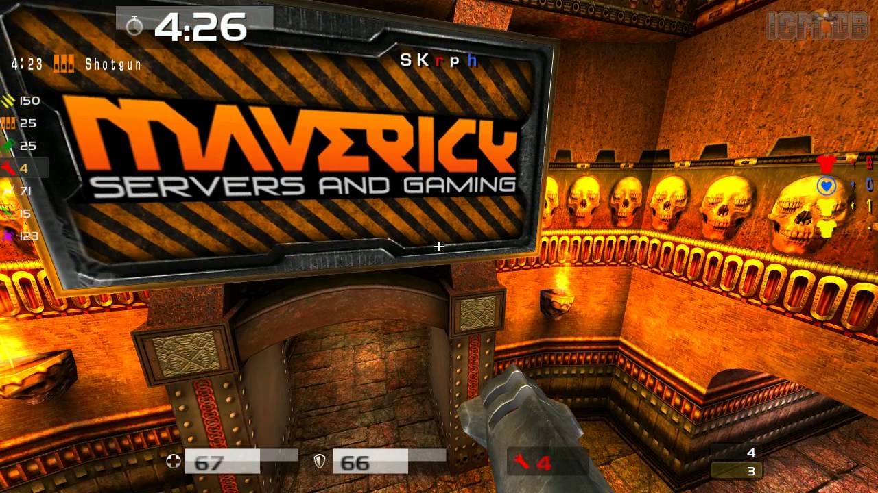 Quake Live: SK Rapha on ping 100 vs Aimbot