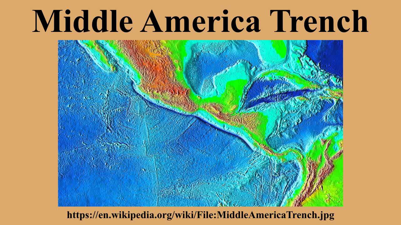Middle America Trench