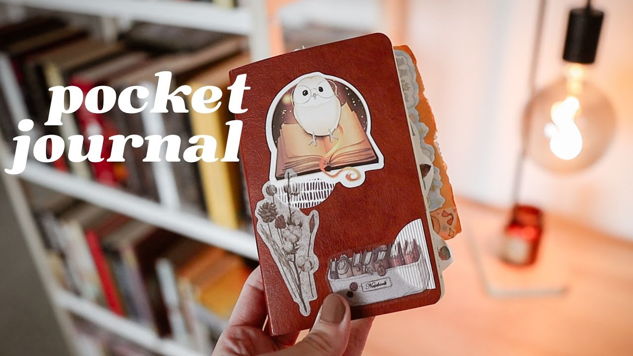 start a POCKET JOURNAL - how to use it & a flip through