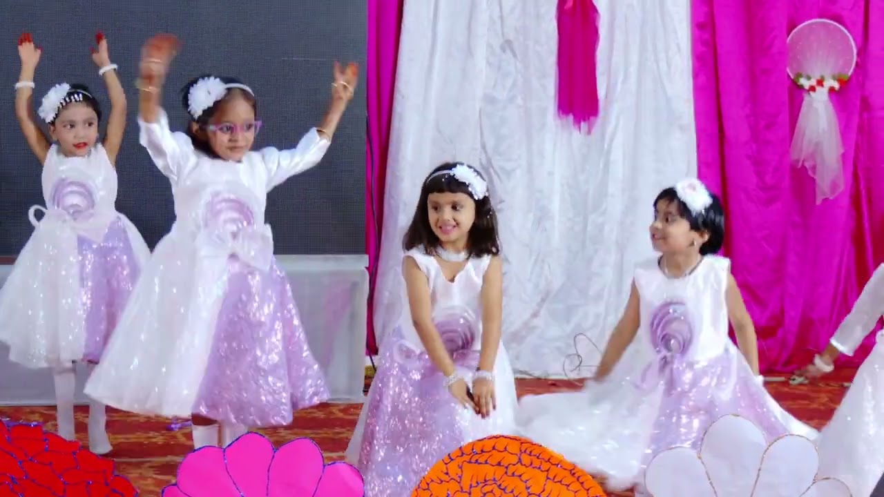 CHAND TARE JAIB ME DANCE BY LKG (C) GIRLS