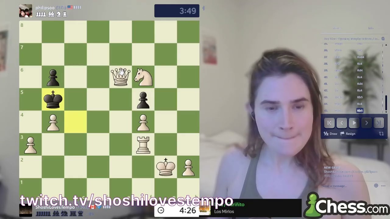 I was so careful not to stalemate (Tamara) | Chess Highlights