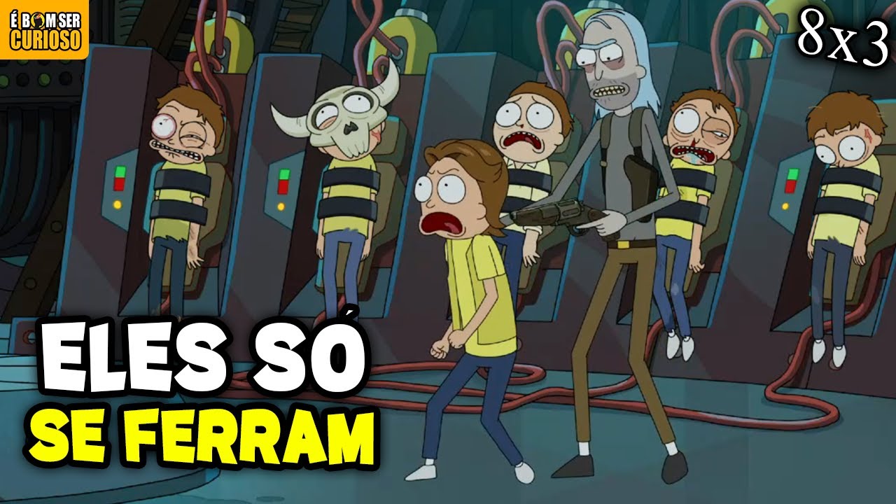 A  CIDADELA DOS RICKS ESTÁ DE VOLTA MAIS FRACA DO QUE NUNCA - Review/Analise - 8x3 Rick and Morty