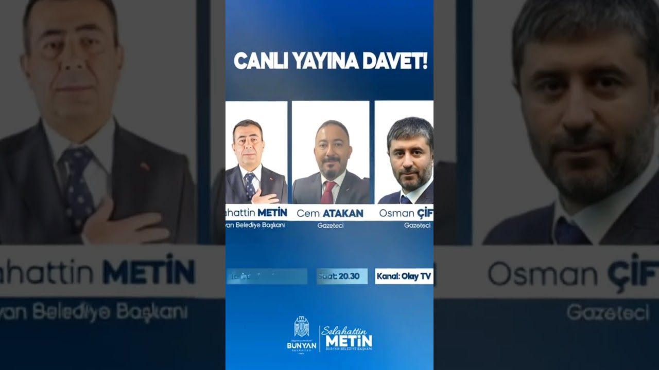 Başkanımız Selahattin Metin bug&uuml;n Olay T&uuml;rk TV ekranlarında canlı yayınlanacak &ldquo;Sans&uuml;rs&uuml;z&rdquo; programı