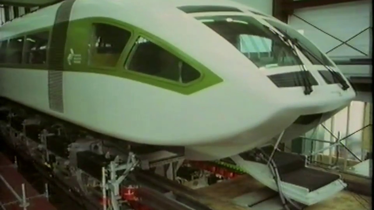German Maglev Trains Feature 1980s Transrapid 06 Emsland
