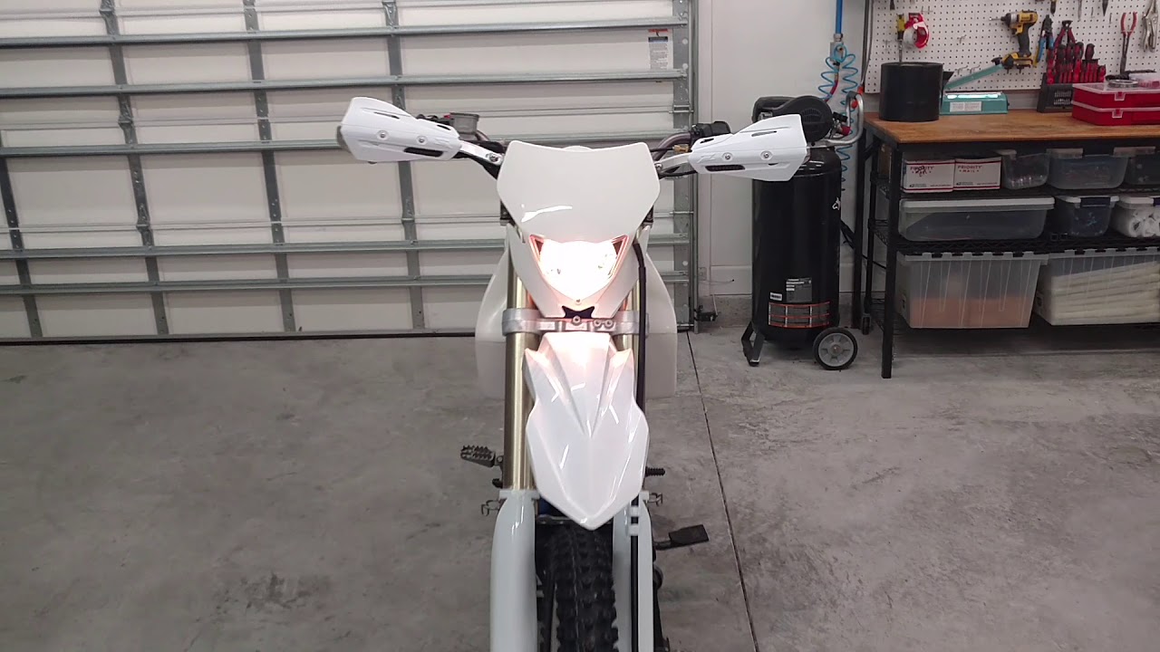 1994 DR350SE build information video
