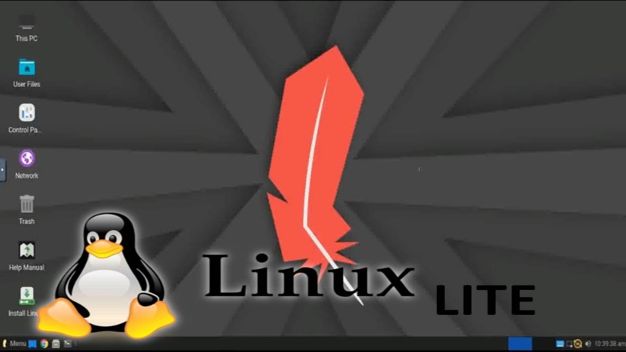 Linux Lite 7 Установка и как выглядит.