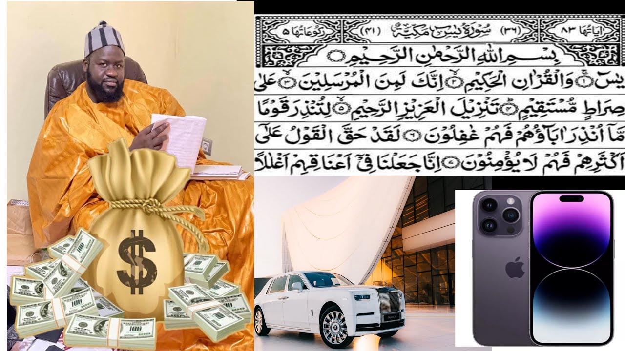 🚨Secret sourate Yassine-kou begue am karangue dindi liguèye oubekou weurseuk 💰 par soldarou Bamba.
