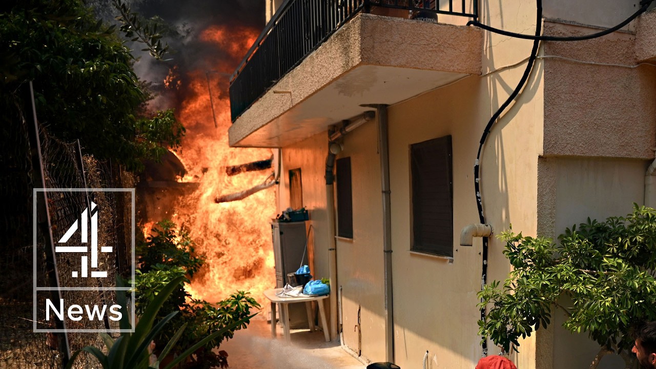 Wildfires continue to ravage southern Europe