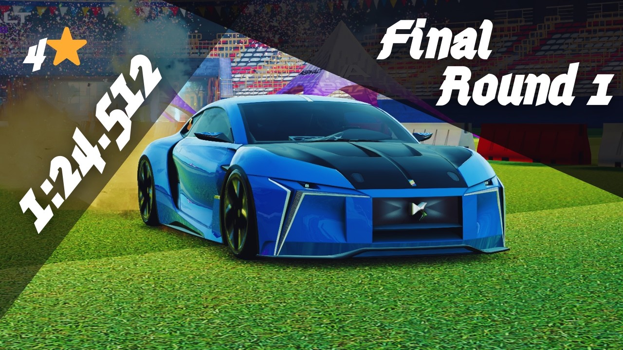 OC 4⭐ - 1:24.512 | DS E-Tense Perf Grand Prix- Final Round 1 [ Crosstown Rivals ] - Asphalt Legends