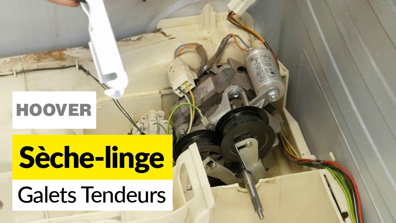Comment Remplacer les Galets Tendeurs d’un Sèche Linge (Hoover)