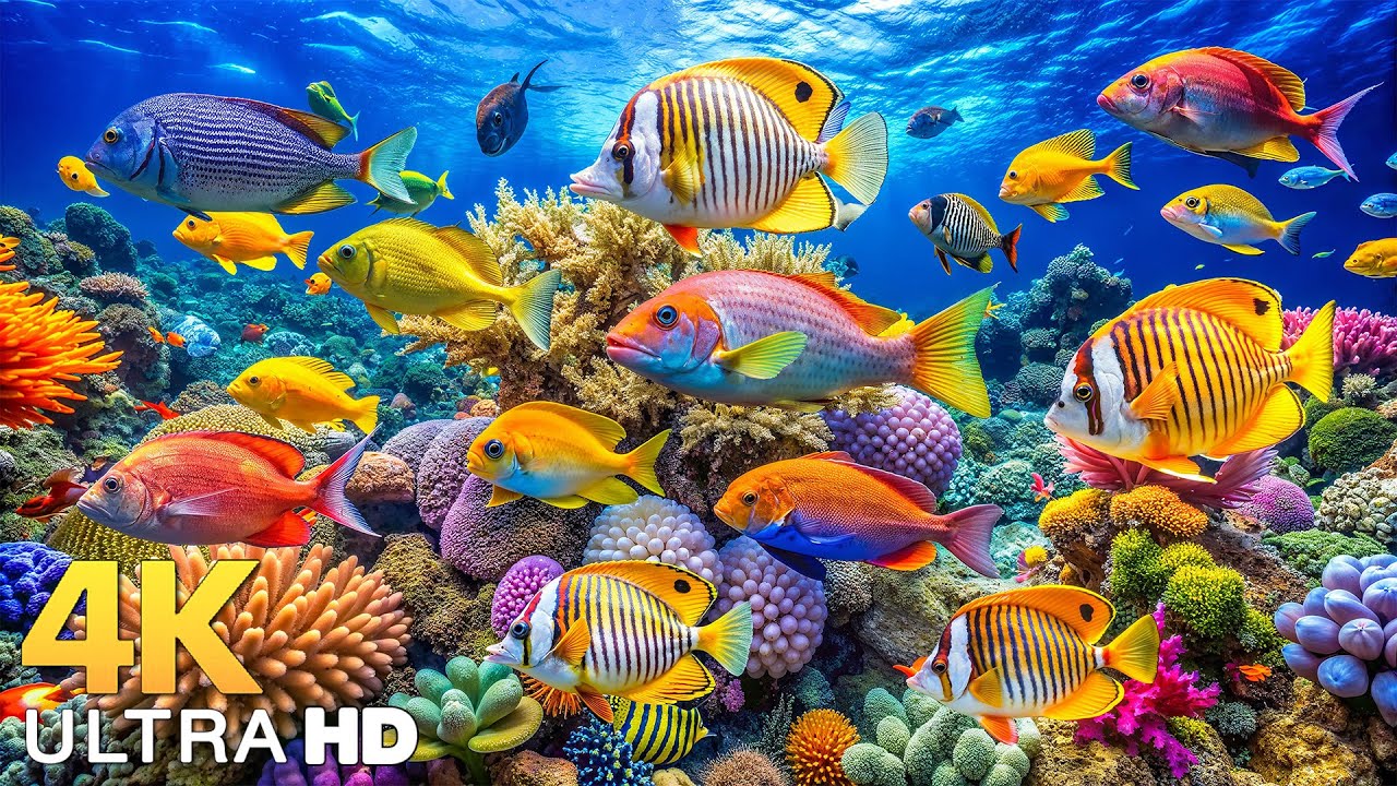 Marvel at Sea Animal in The Best 4K ULTRA HD Aquarium-Dive Into The Mesmerizing Underwater Realm #15