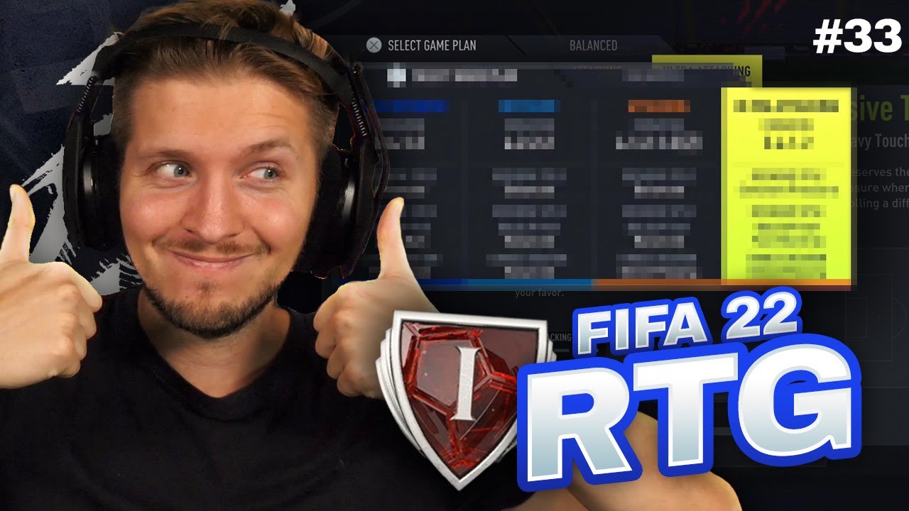 Я ВЗЯЛ 1-Й РАНГ С МОИМИ ПОТРЯСАЮЩИМИ ТАКТИКАМИ :) FIFA 22