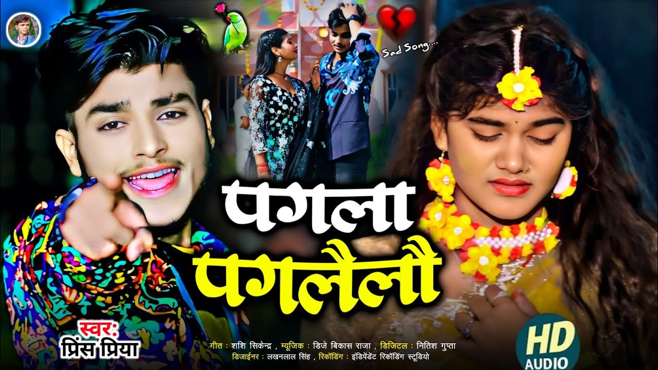#पगला पगलैलौ#prince Priya ka gana Dard bhara Gazal geet#jakhmi jukebox#non-stop 2026 ka Maithili 💔🥀