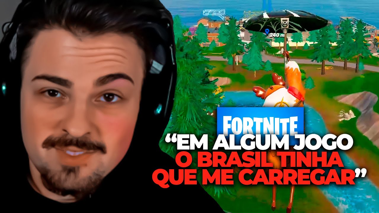 SPIDER JOGA: O BRASIL &Eacute; O NOVO &Oacute;TIMO? - FORTNITE | Cortes do SpiderKong
