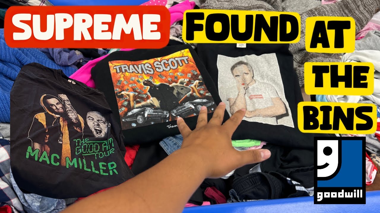 I FOUND HYPEBEAST CLOTHES AT THE GOODWILL BINS!?