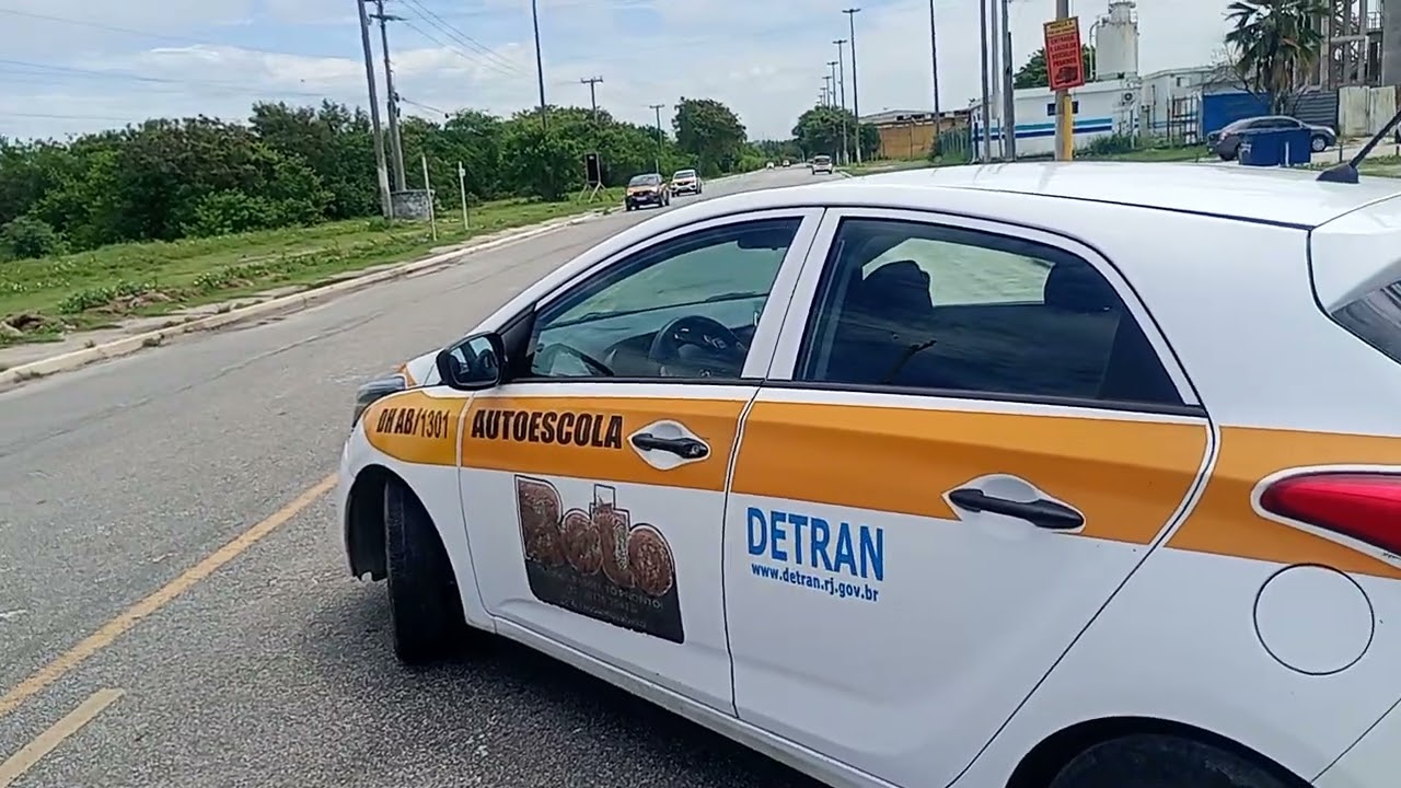 Percurso de  Prova de carro cabo frio . Ainda não mudou nada a prova de carro.
