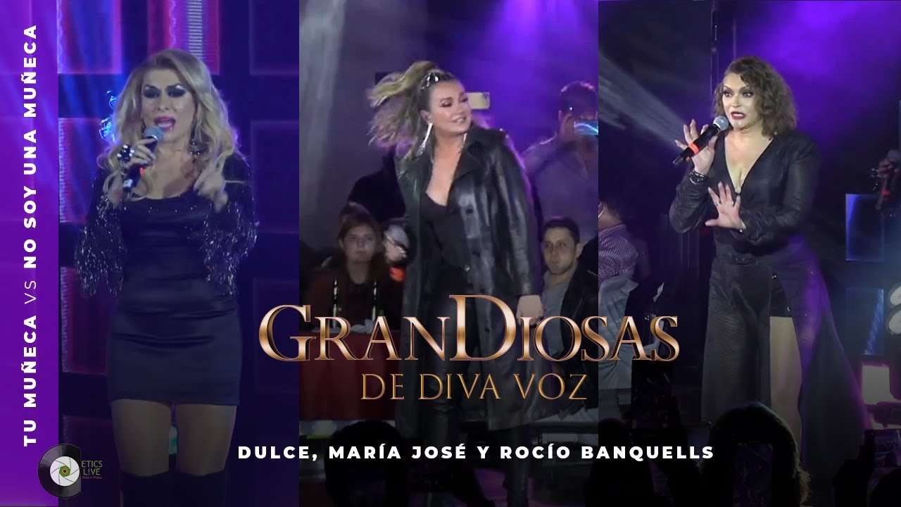Dulce ft. María José & Rocio Banquells - Tu muñeca VS No soy una muñeca | GranDiosas en Streaming