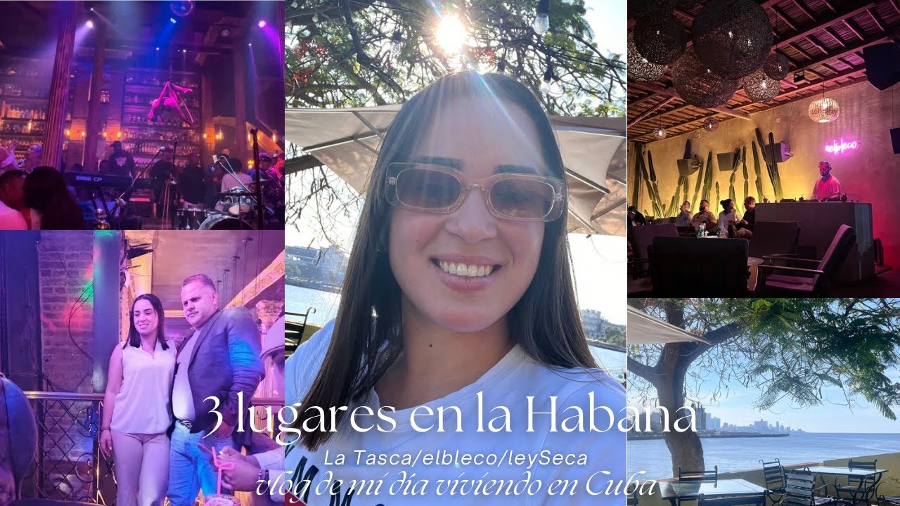 Celebrando cumpleaños en La Habana/3 bares-restaurantes en la Habana/No es lo que esperamos/vlog