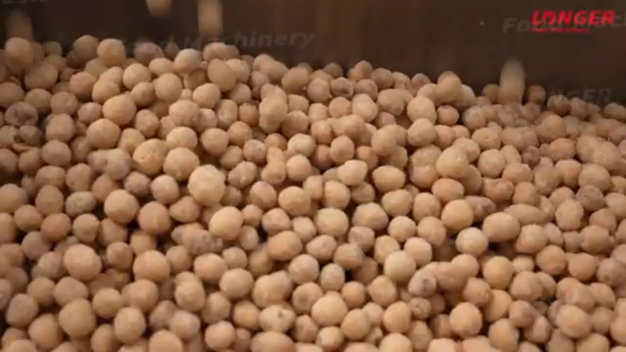 Coated Peanut Frying Production Line/ Peanut Coating Machine/Peanut Fryer