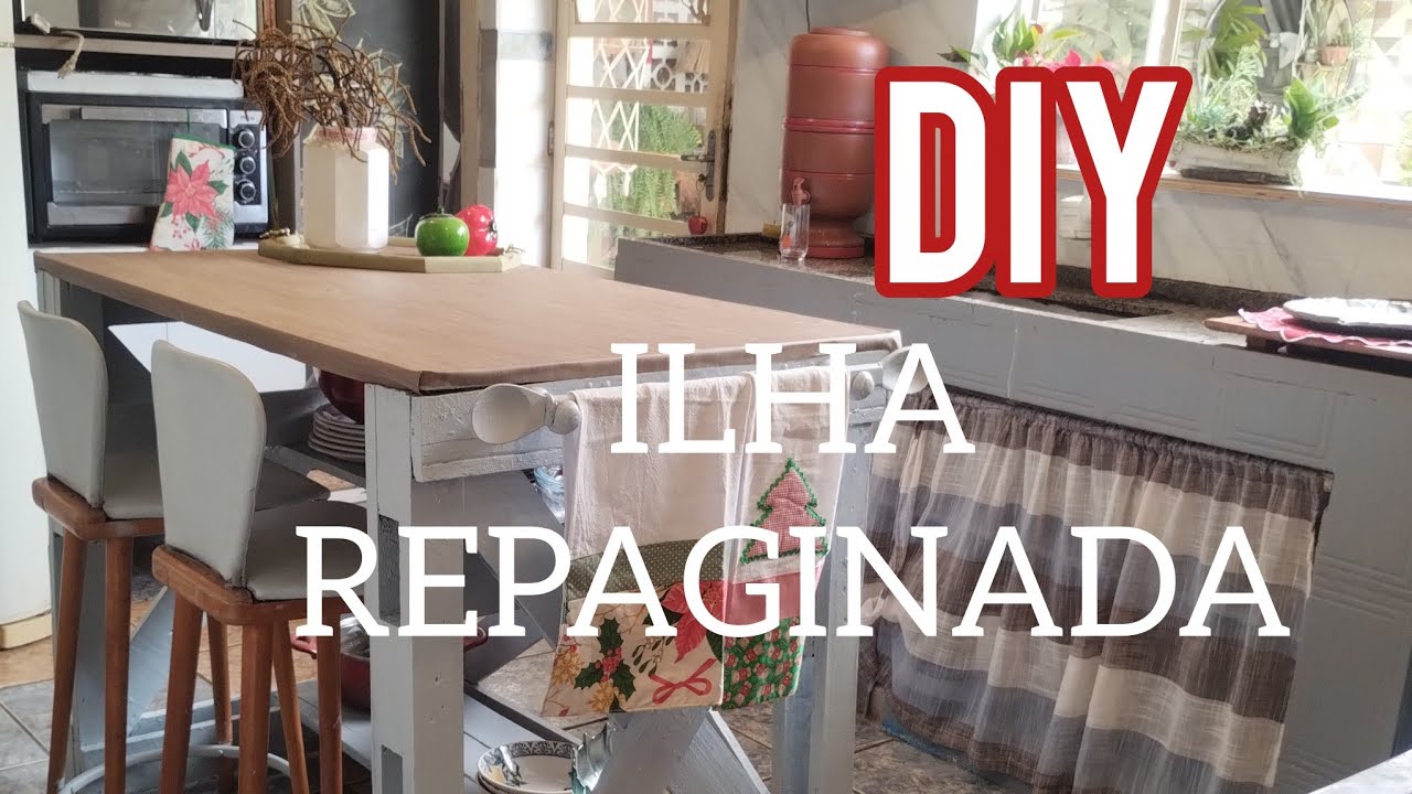 ILHA FEITO A MÃO DE CARA NOVA, COZINHA DECORADA