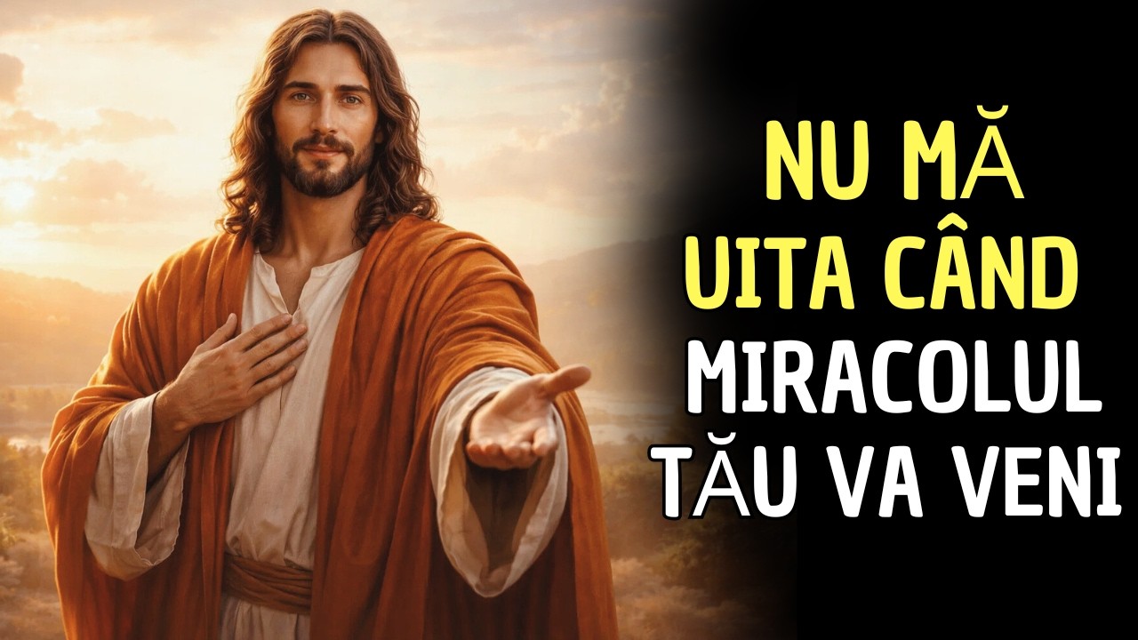 Dumnezeu îți spune: nu mă uita când binecuvântarea ta va veni.