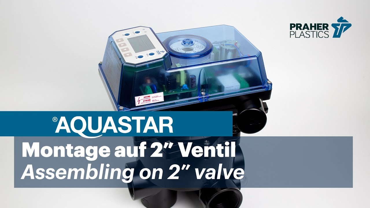 Aquastar® Rückspülventile | Montage auf 2